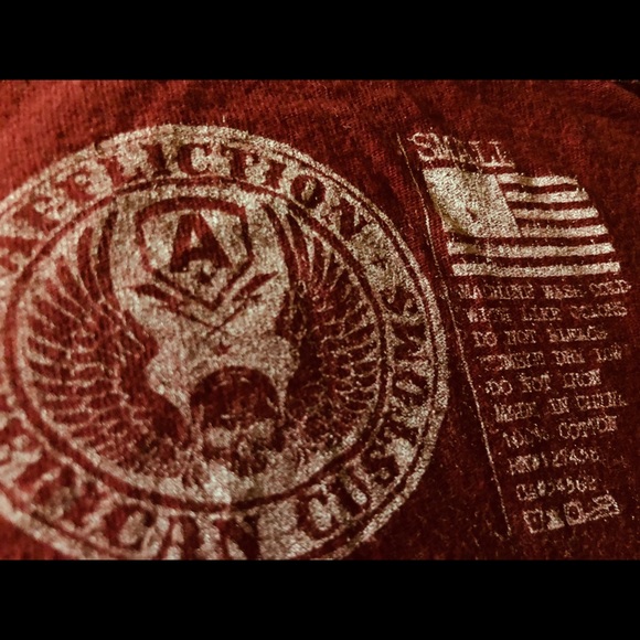 Soft super cute Affliction live fast tee - Picture 8 of 8